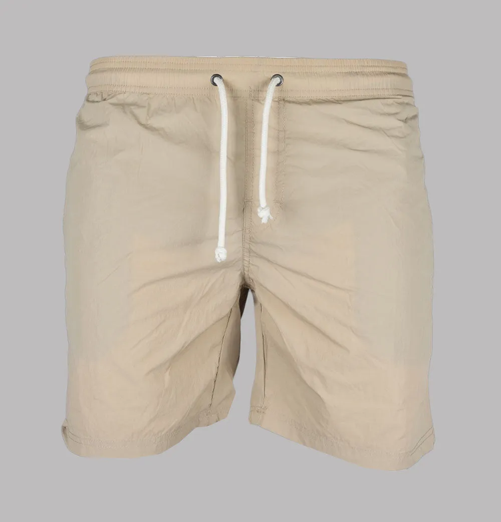 Aquascutum Beach Check Pocket Shorts Beige