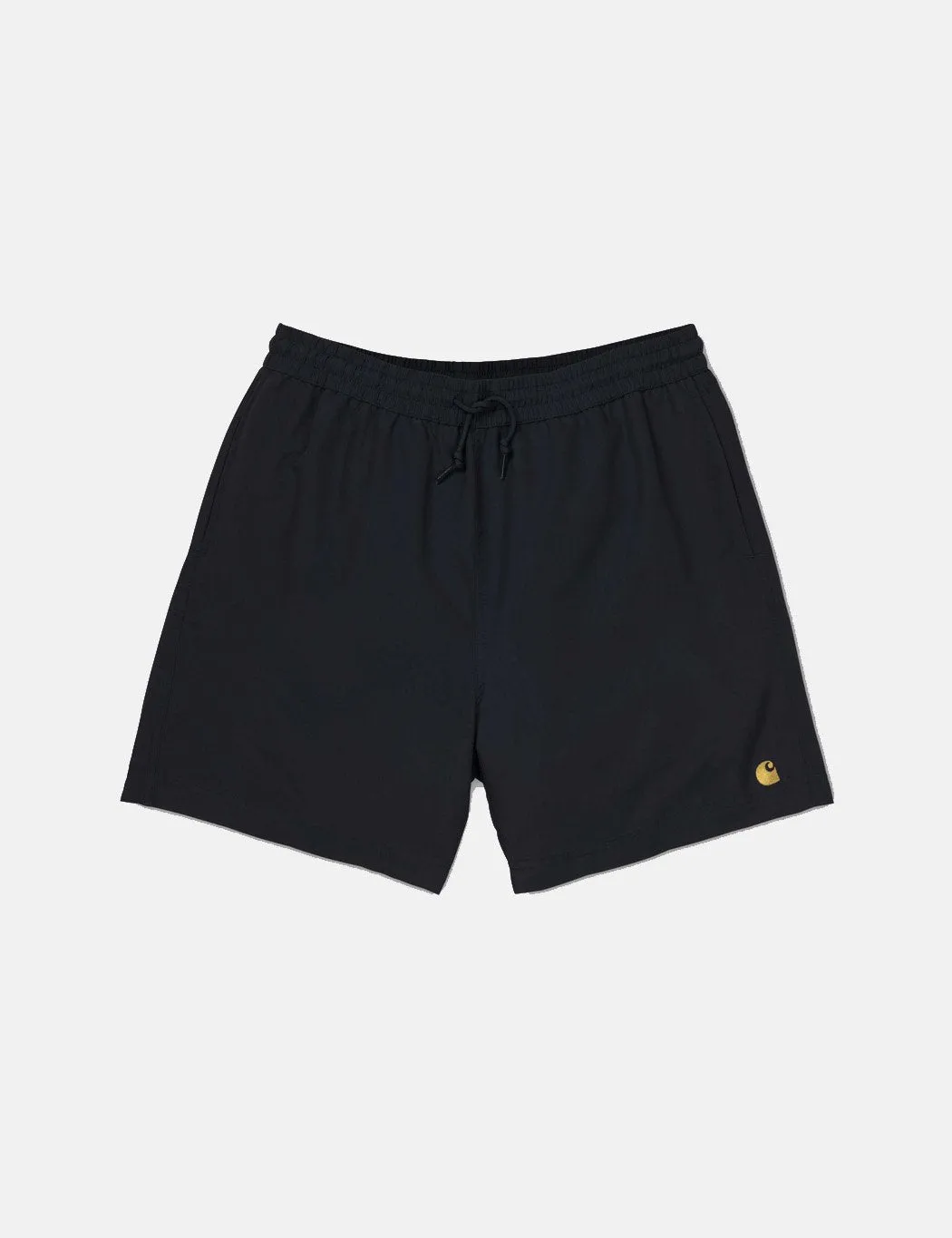 Carhartt-WIP Chase Swim Shorts - Black