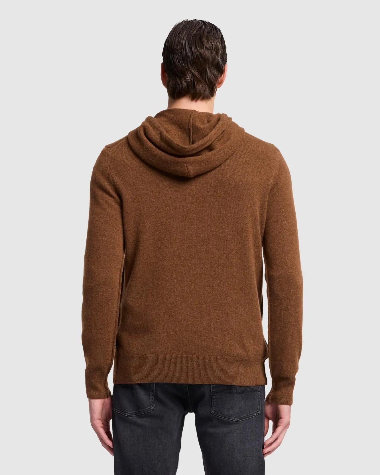 Cashmere Hoodie in Nutshell