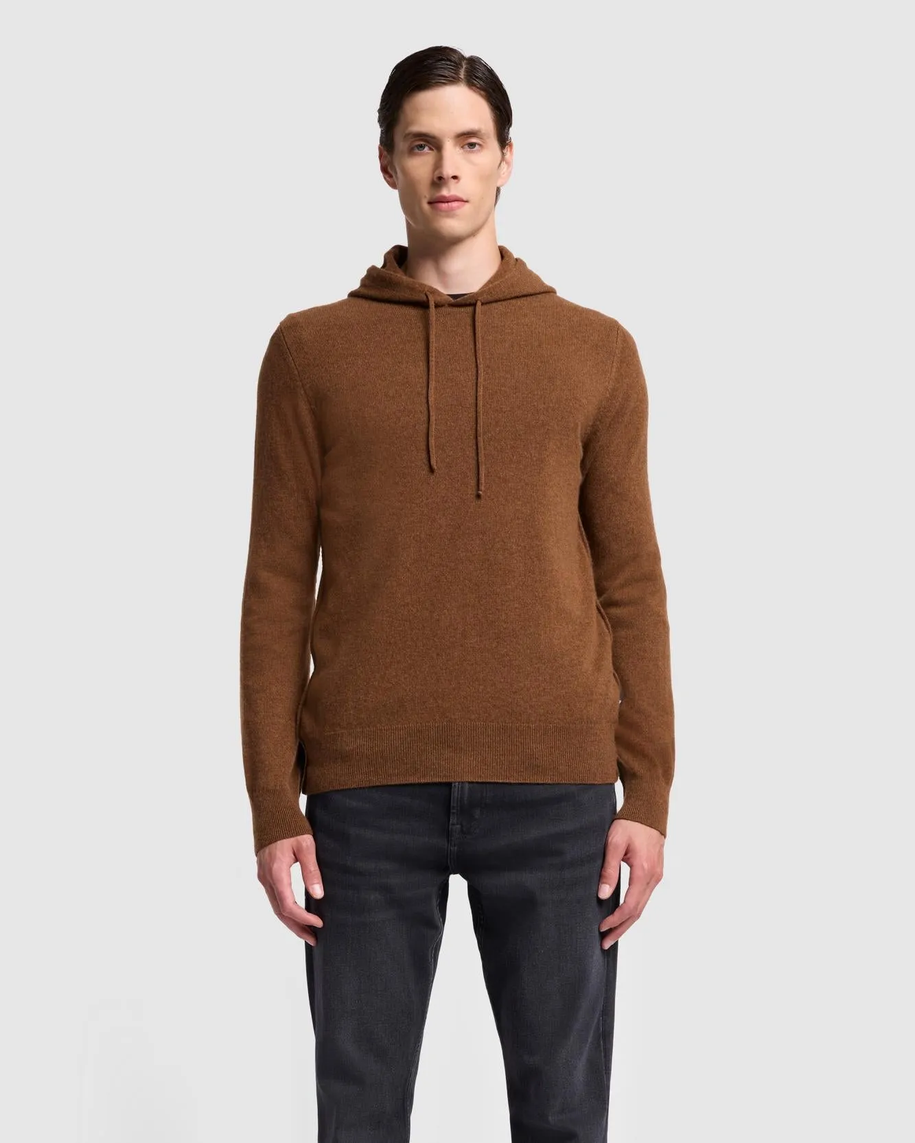 Cashmere Hoodie in Nutshell