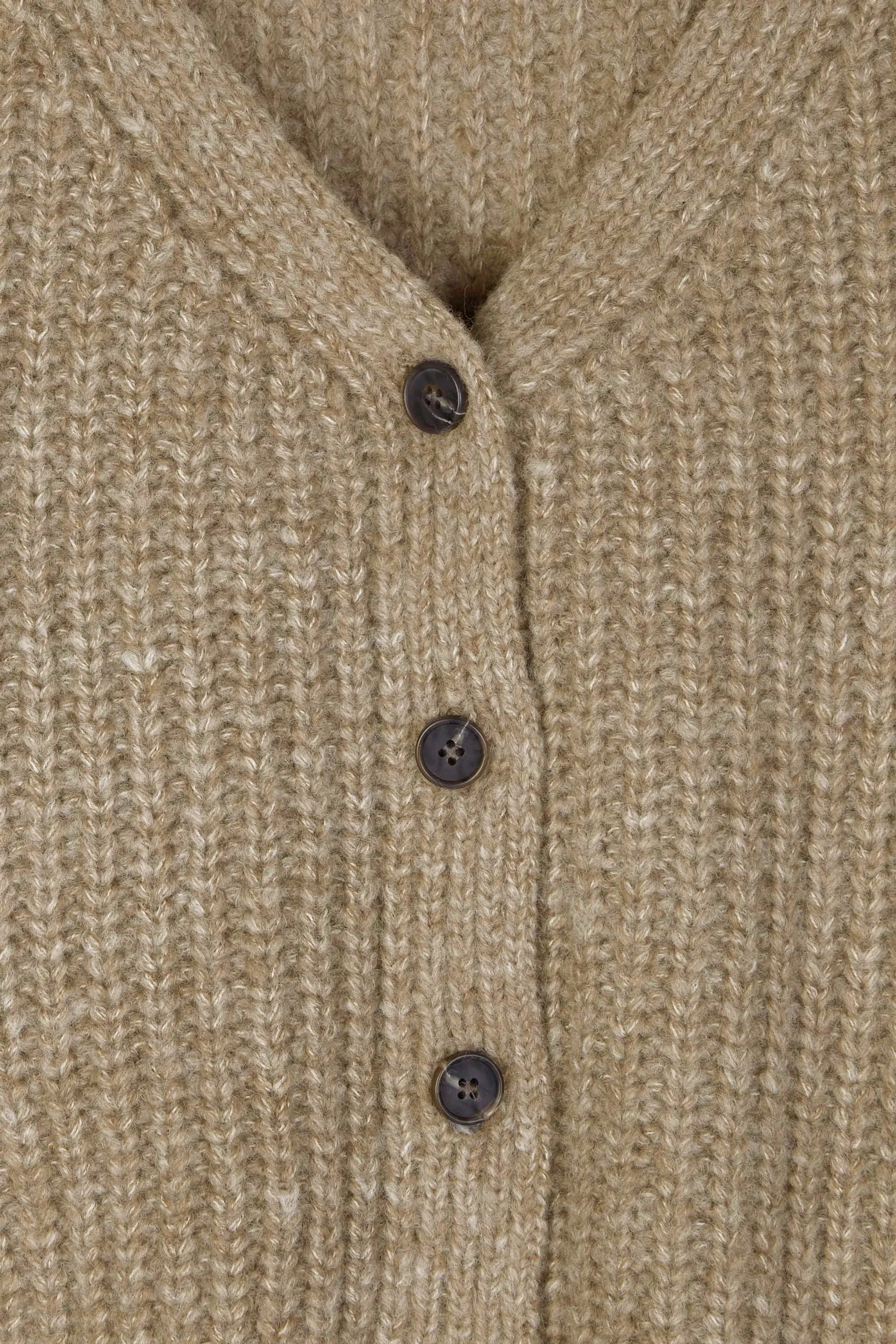 CROPPED BUTTON FRONT CARDIGAN