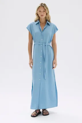 Heather Maxi Shirt Dress