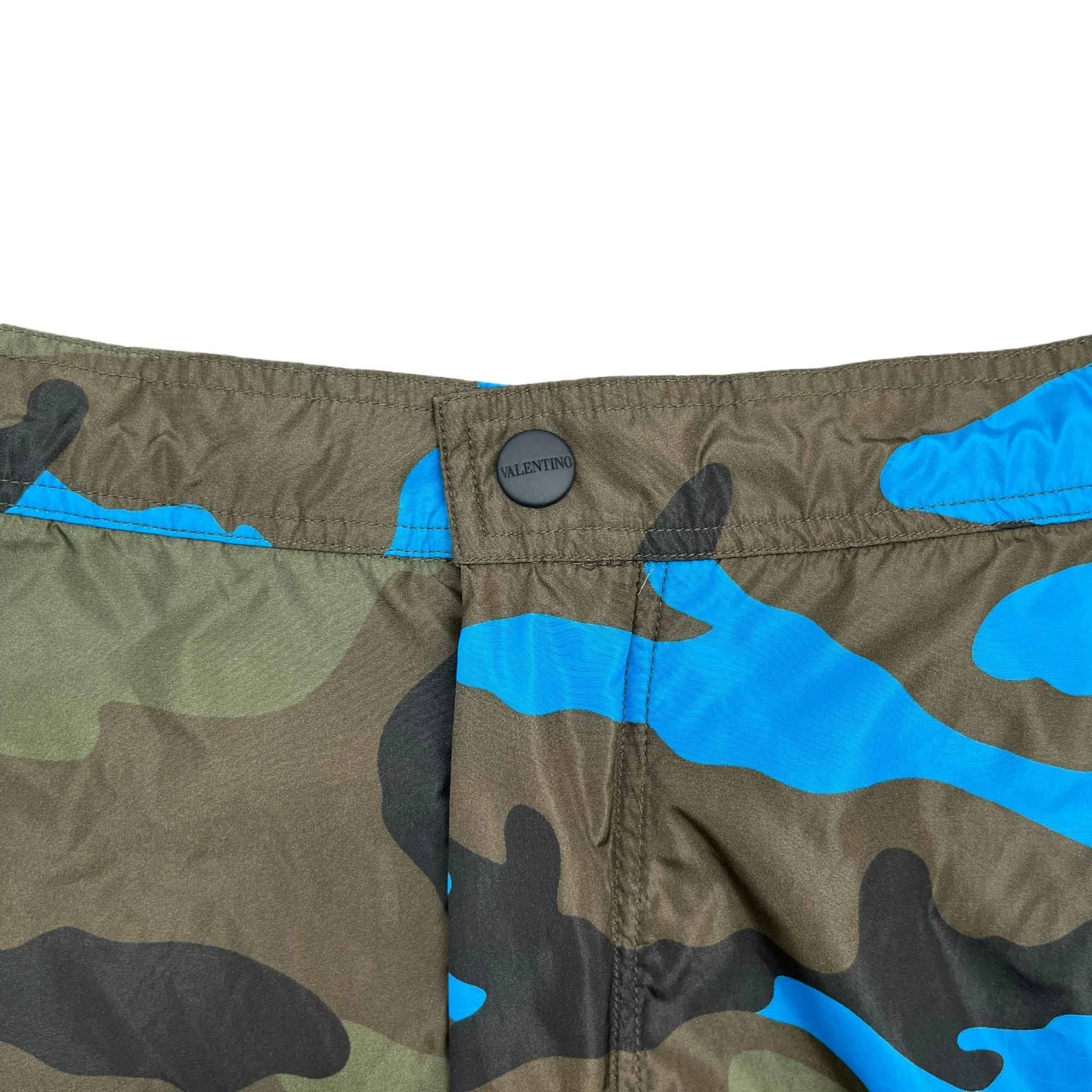 Men's Camouflage Swim Shorts Khaki Size W32 / IT 48