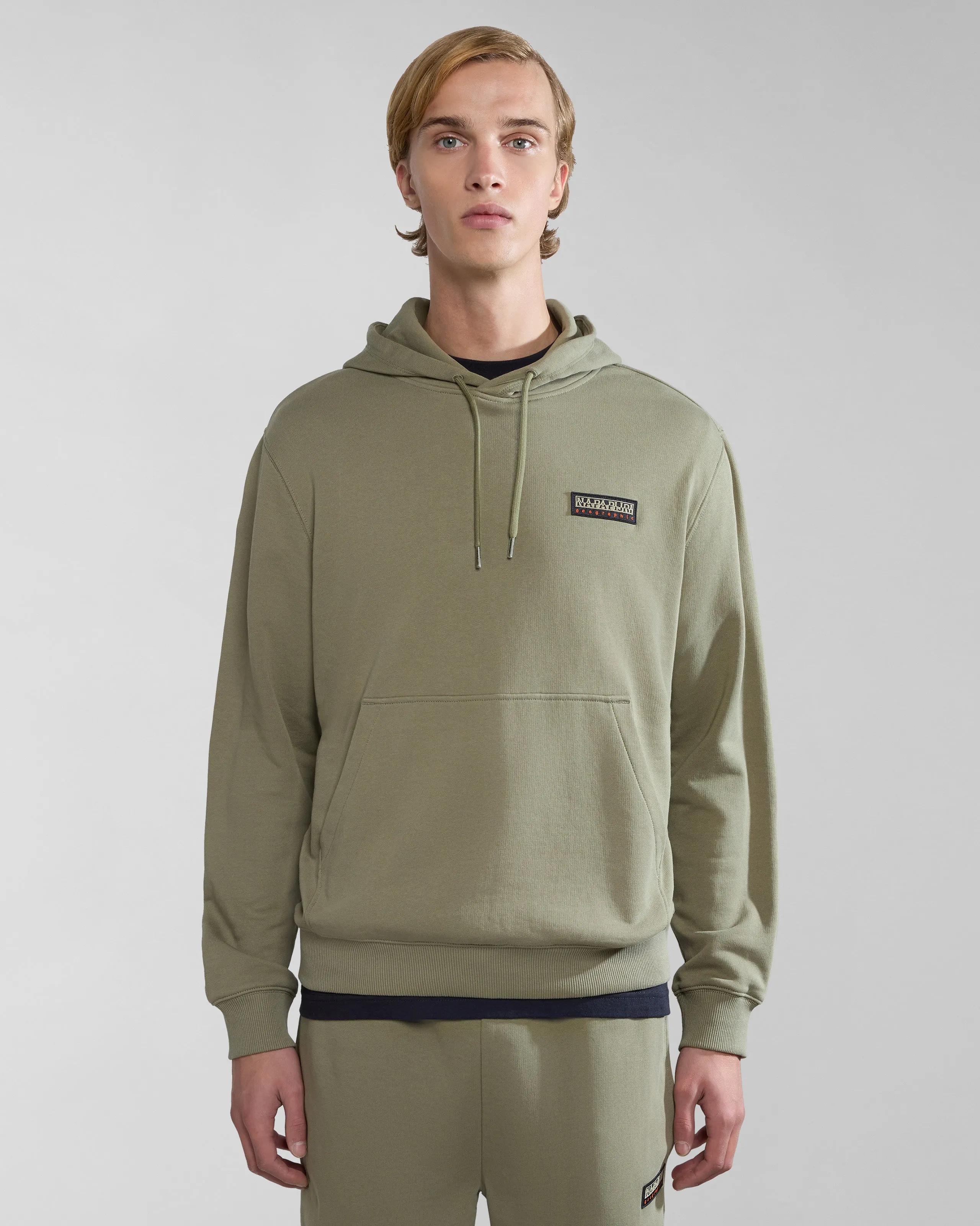 Napapijri Iaato Summer Hoodie - Green Lichen