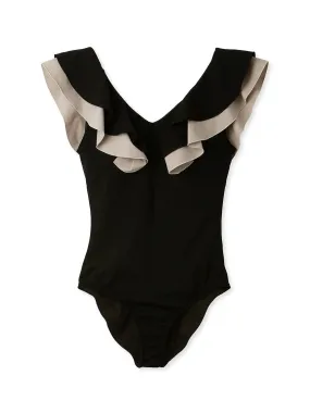 Ruffle One-Pieces Swimsuit