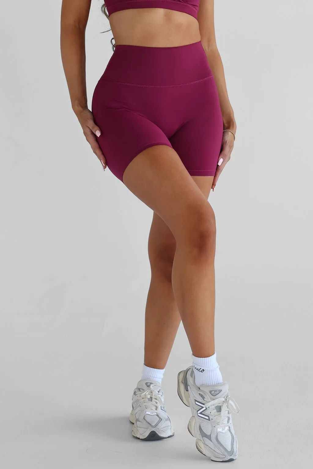 SCULPT Bike Shorts - Sangria