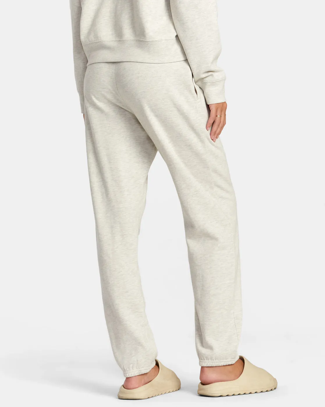 Selects Joggers - Cream Heather