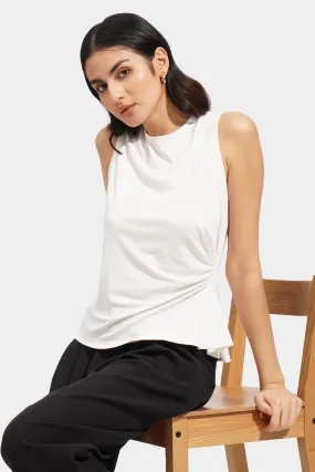 Tie Knot Sleeveless Tee