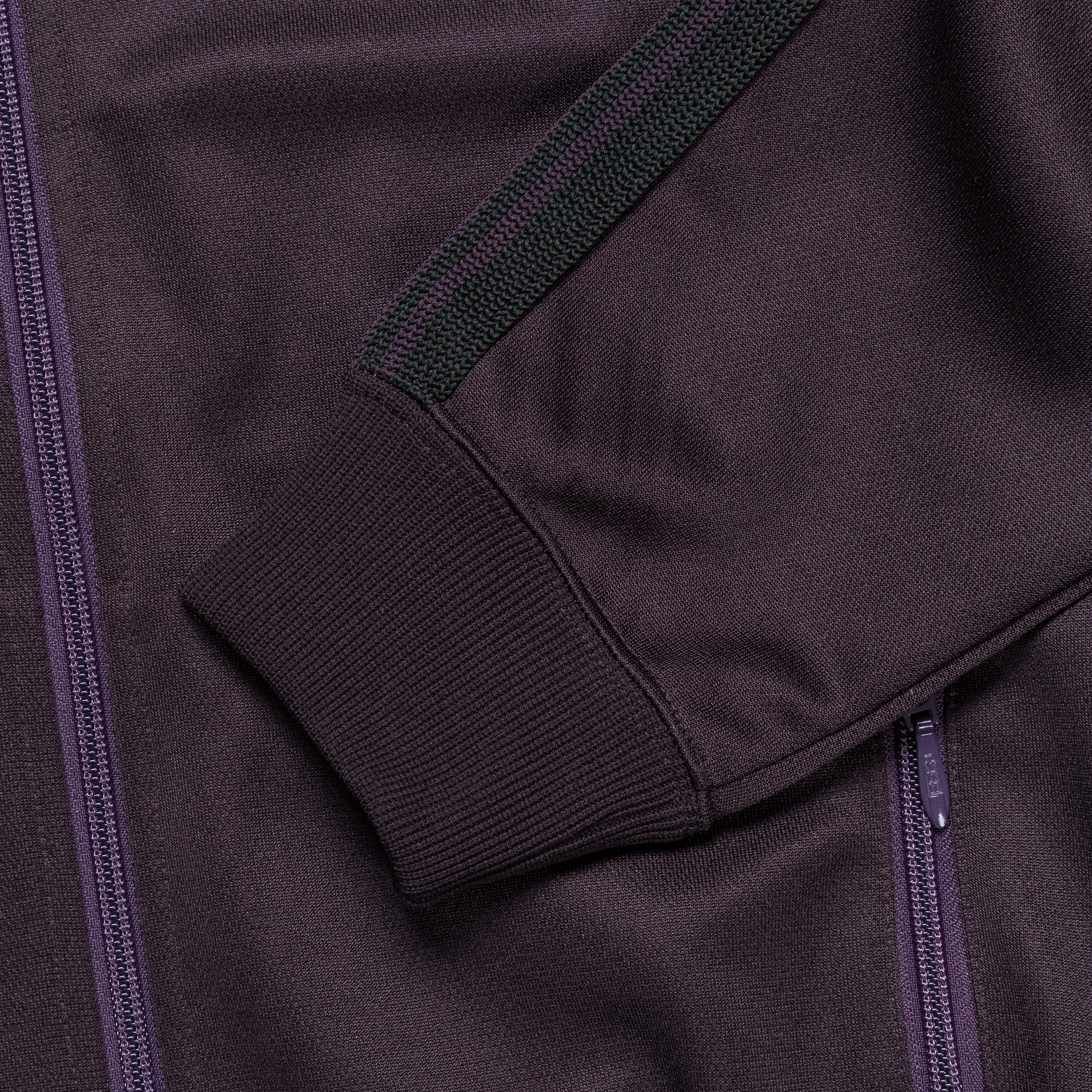 Track Jacket - Dark Purple Poly Smooth