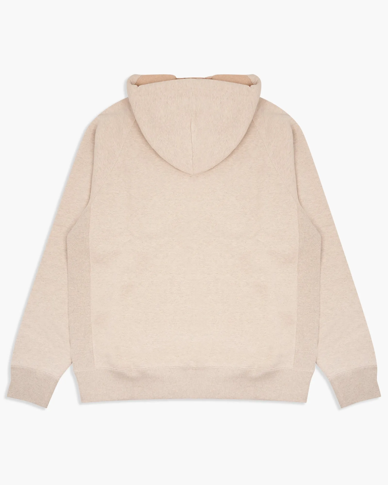 Wonder Looper Fleeced Foxfibre Pullover Hoodie - Oatmeal